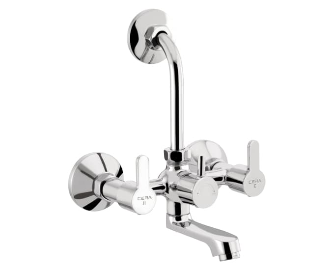 Cera Victor Wall Mixer With Bend Pipe- Shower