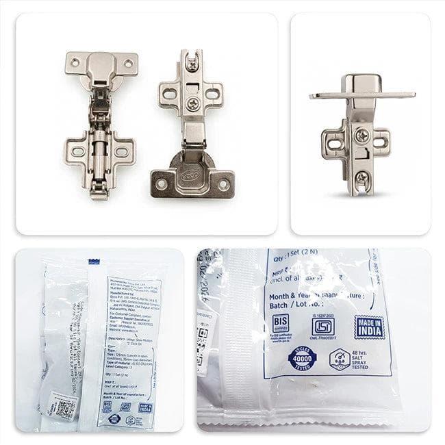 EBCO Soft Close Cabinet Hinge 1 set (2 Nos) - View 5