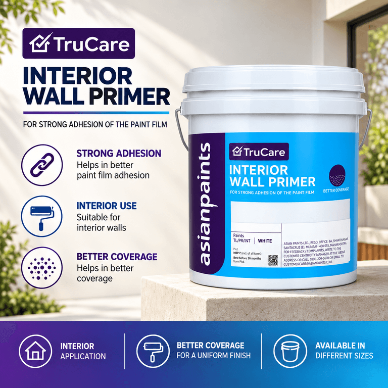Asian Paints TruCare Water Based Wall Primer Interior - View 2
