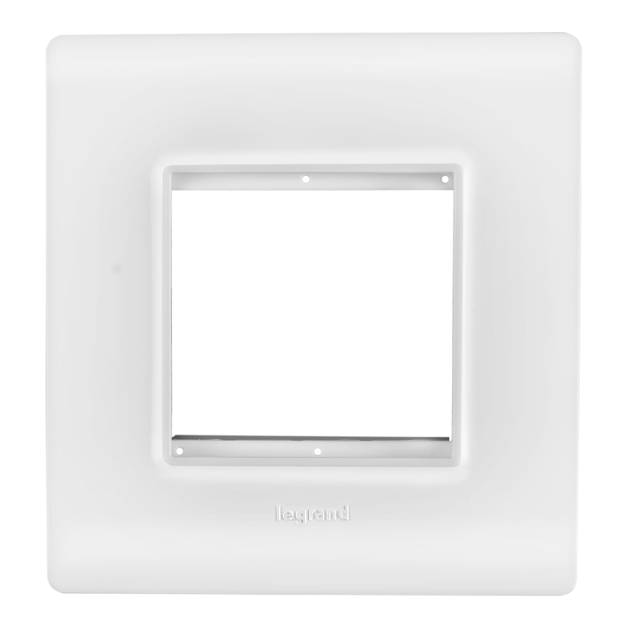 Legrand Allzy White Cover Plate with Frame