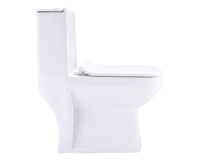 CERA Corey One Piece EWC with Soft Close Seat Cover, 220mm S-Trap, Snow White, S1013243SN - View 2