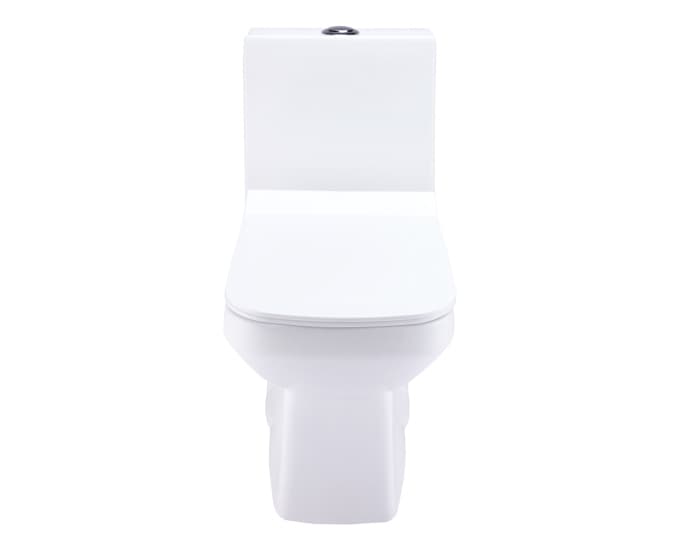 CERA Corey One Piece EWC with Soft Close Seat Cover, 220mm S-Trap, Snow White, S1013243SN - View 3