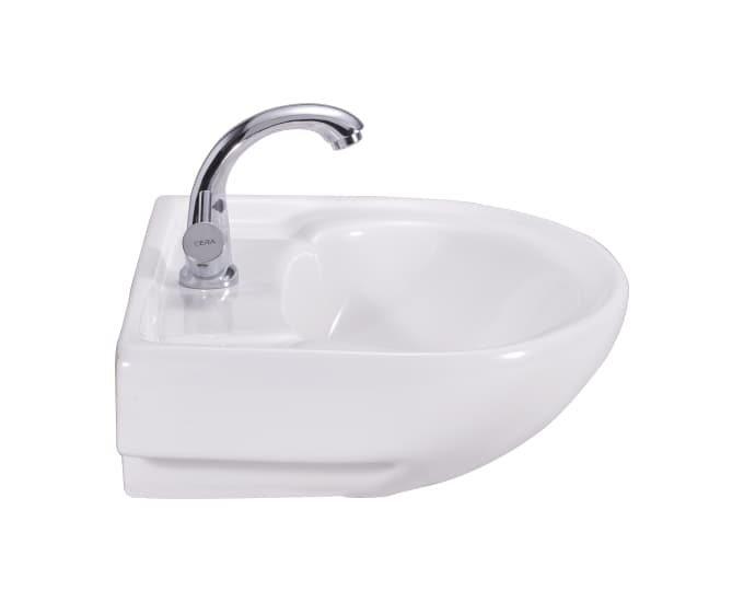 Cera Canon Wash Basin Without Pedestal - View 3
