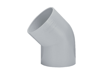 Ashirvad Solfit PVC Shoe Equal Bend 45°, 1¼ Inch (40mm), 70001364