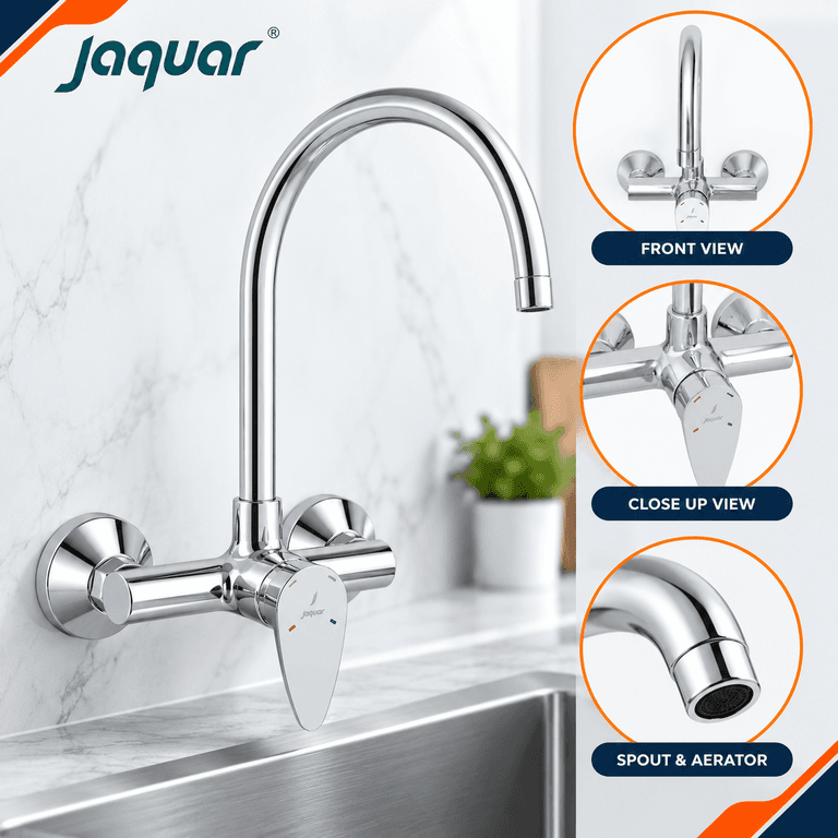 Jaquar Vignette Prime Single Lever Sink Mixer - View 3