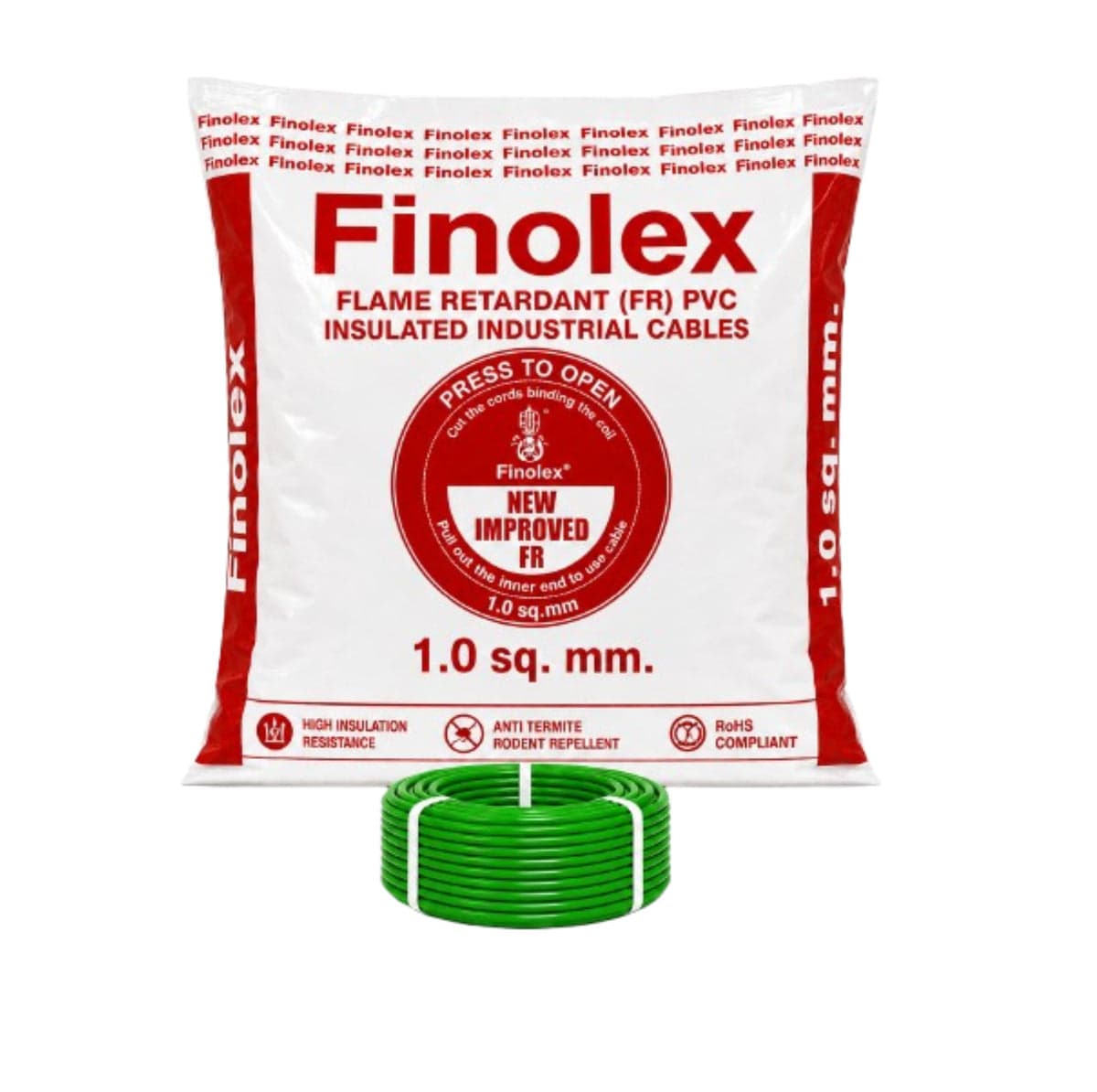 Finolex Project Packing FR Wire, 180 Mtr