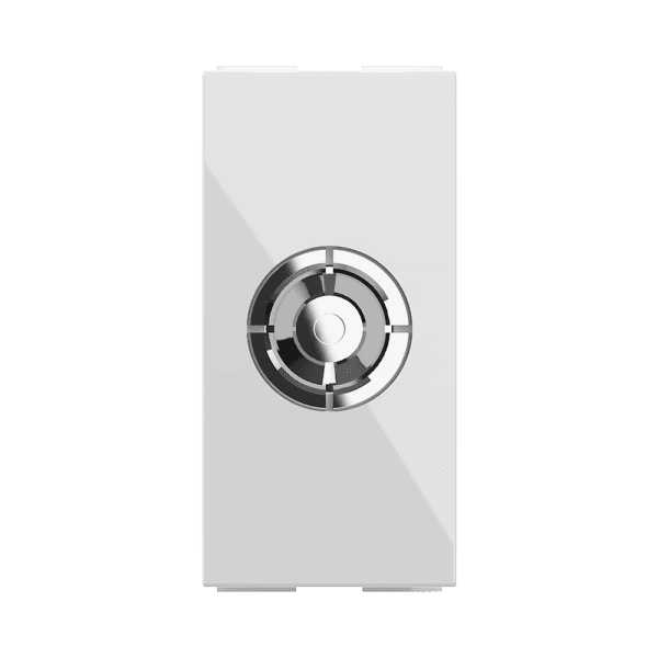 GM FourFive 1M TV Socket, White