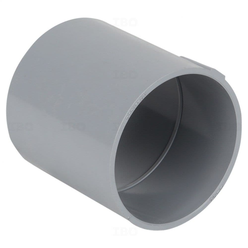 Ashirvad Solfit PVC Coupler/Socket/Collar, 4 Inch (110mm), 70001302