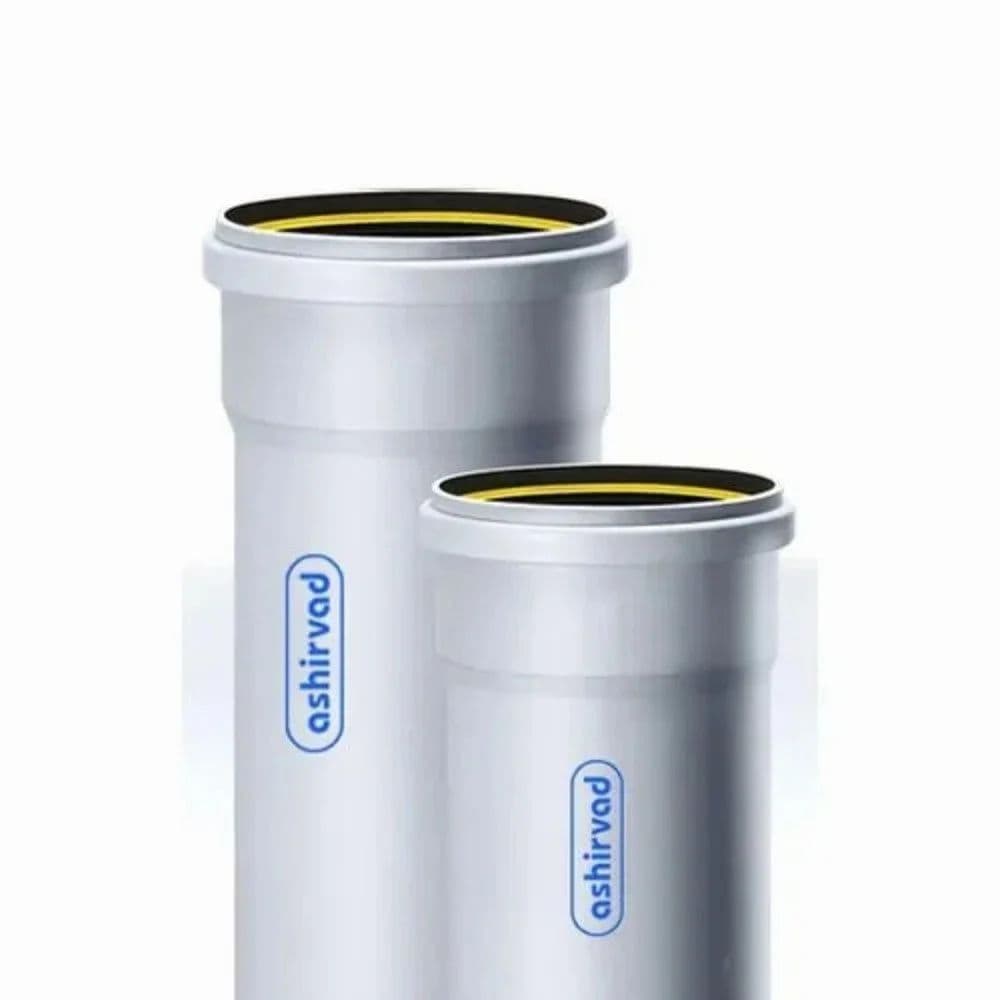 Ashirvad 4inch Solfit Type-A 4Kg Single Socket PVC Pipe,10 ft - View 2