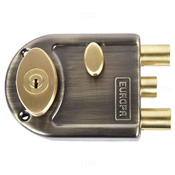 Europa 8023AB Antique Tribolt 1CK with Latch Rimlock