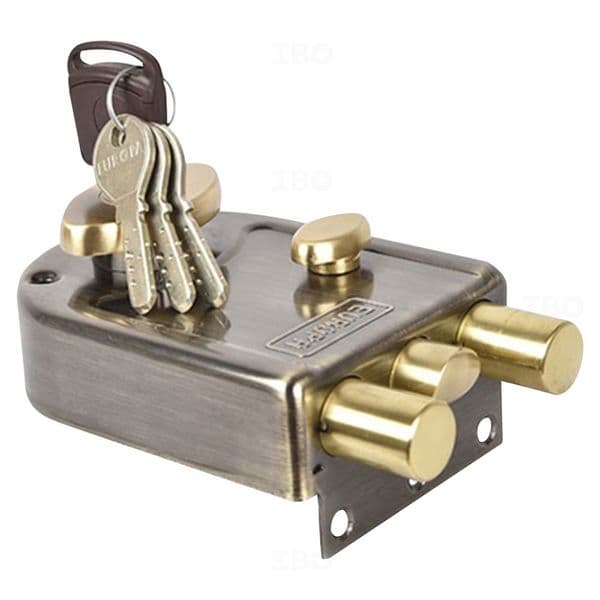 Europa 8023AB Antique Tribolt 1CK with Latch Rimlock - View 2