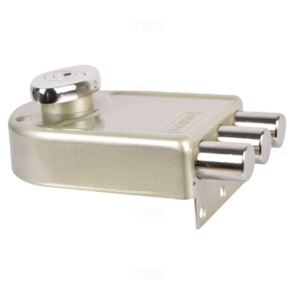 Europa 8123NS Satin Finish Tribolt 2C with Latch Rimlock - View 2