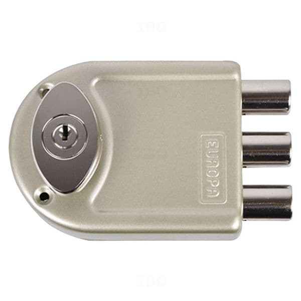 Europa 8123NS Satin Finish Tribolt 2C with Latch Rimlock