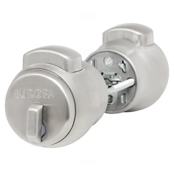 Europa C120SS SS Matte Knob with Key - View 2
