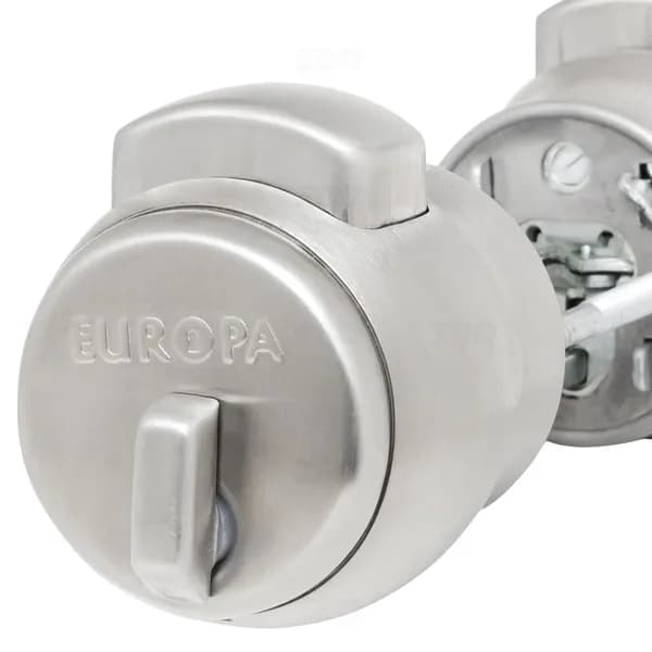 Europa C120SS SS Matte Knob with Key - View 3