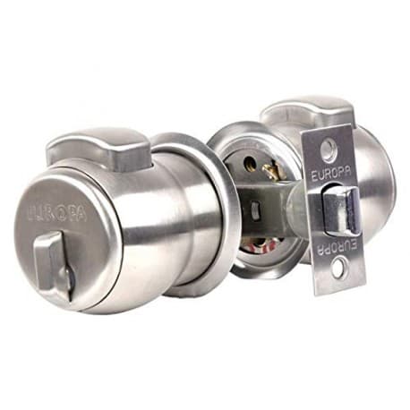 Europa C320SS SS Matte Knob Lock Without Key