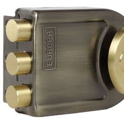 Europa 8113AB Antique Tribolt 1CK Rimlock - View 3