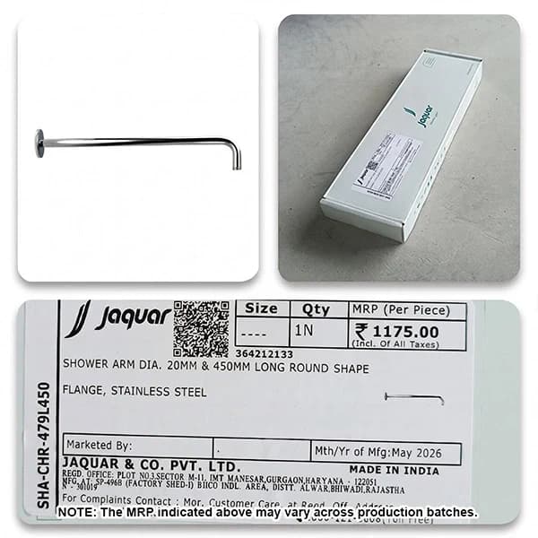 Jaquar Shower Arm - View 3