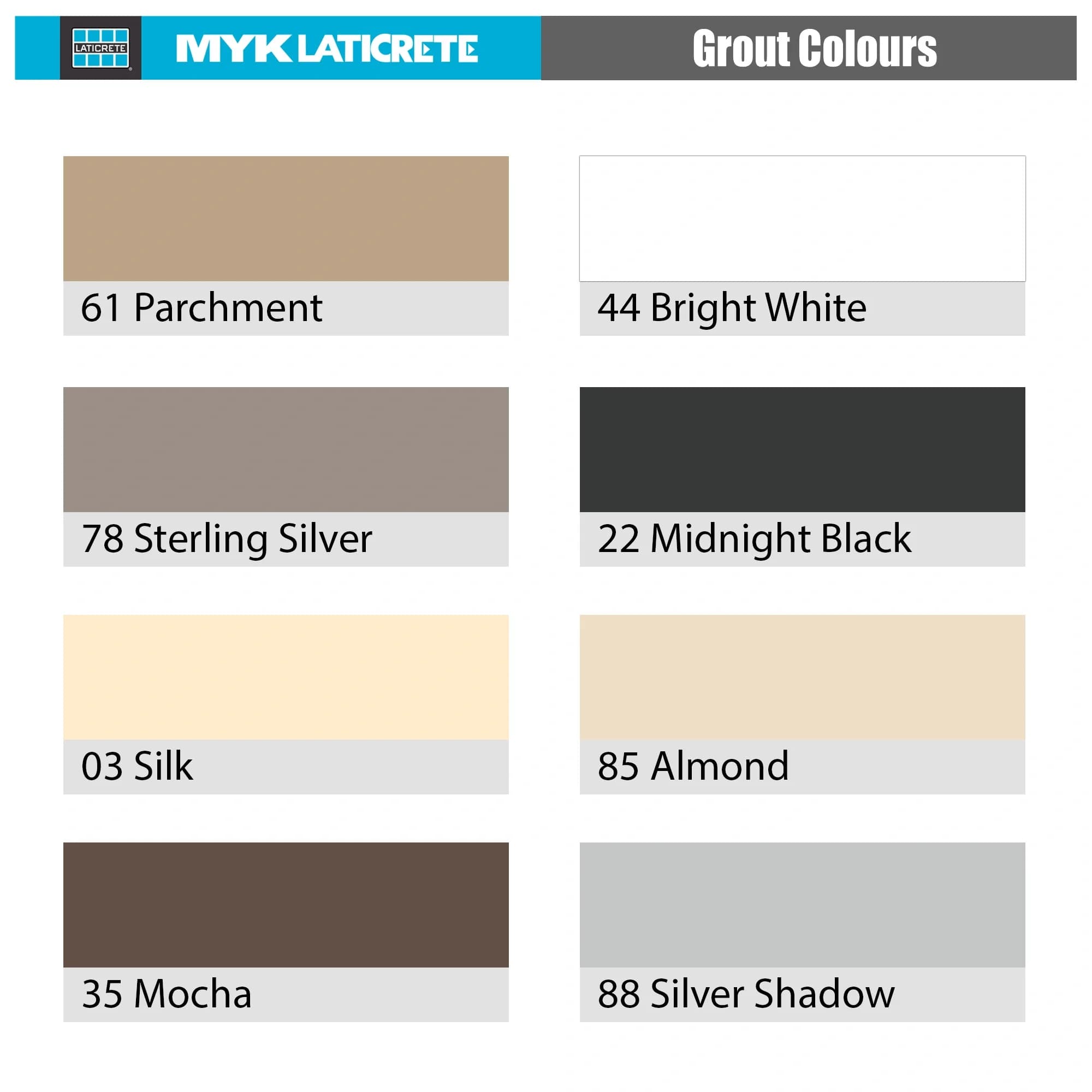 MYK Laticrete SP-100 Epoxy Tile Grout Colour Powder (Part C) - View 3
