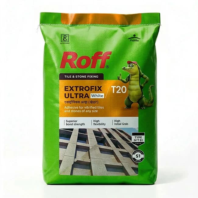 Roff T20 Extrofix Ultra Tile Adhesive White 20 kg