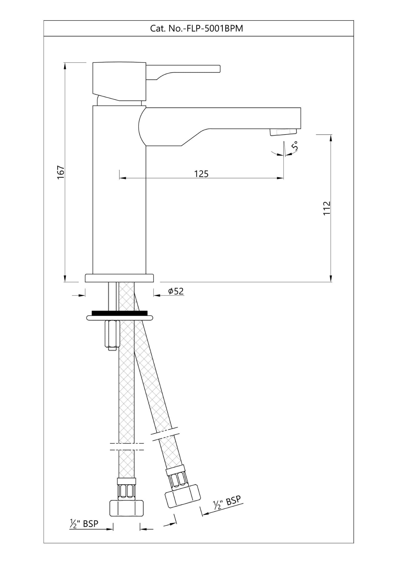 Jaquar Florentine Prime Basin Mixer - View 2
