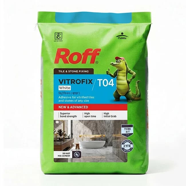 Roff T04 Vitrofix Tile Adhesive White 20 kg