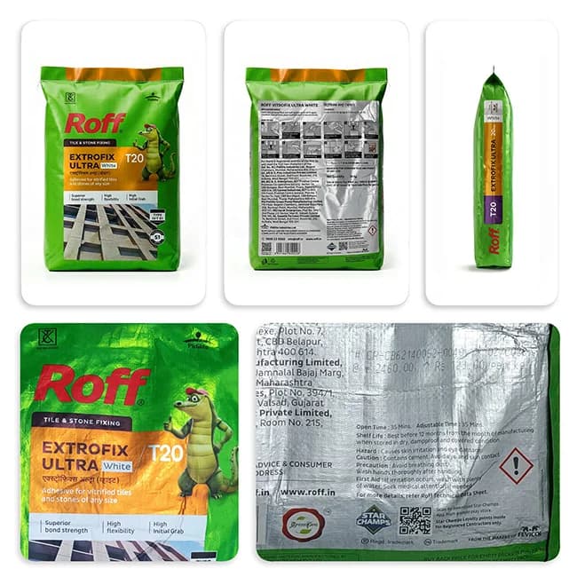 Roff T20 Extrofix Ultra Tile Adhesive White 20 kg - View 2