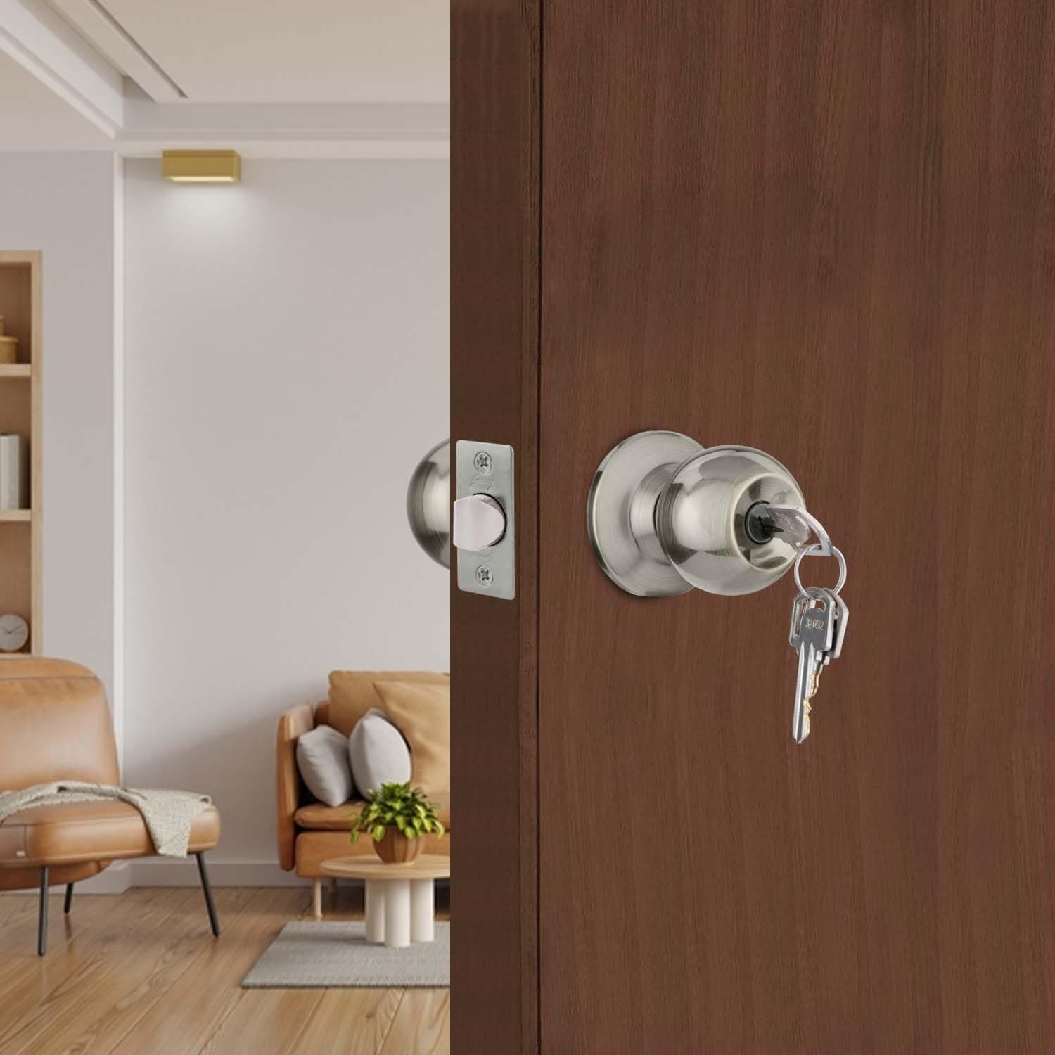 Godrej 5810 Classic Antique Cylindrical Key Lock - View 2