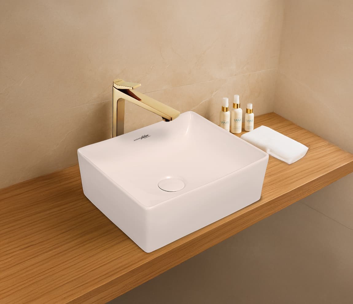 Hindware Italian Collection Immacula Over The Counter Basin, 91205 - View 2