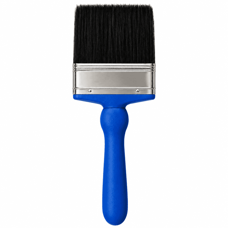 Generic 4 Inch Premium Black Hair Pro - Long Hair Paint Brush