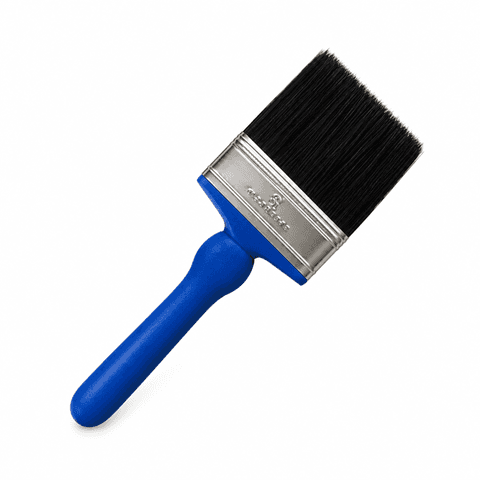 Generic 4 Inch Premium Black Hair Pro - Long Hair Paint Brush - View 2