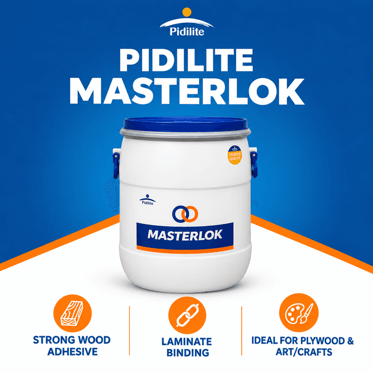 Masterlok Pidilite Masterlok Synthetic Wood Adhesive, 50Kg - View 2