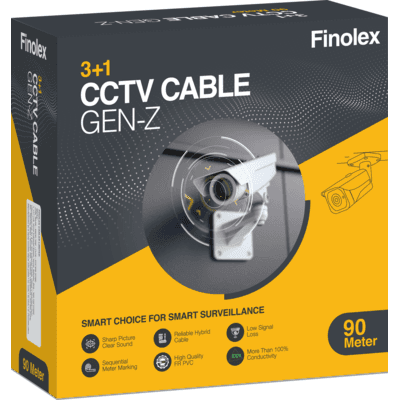 Finolex Gen Z (3+1) CCTV Cable