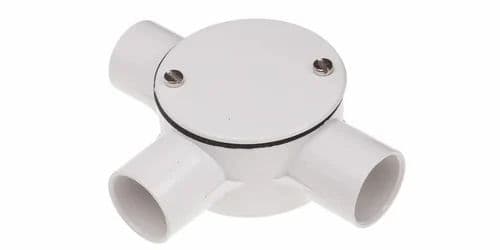 Finolex PVC Junction Box with Screw & Lid