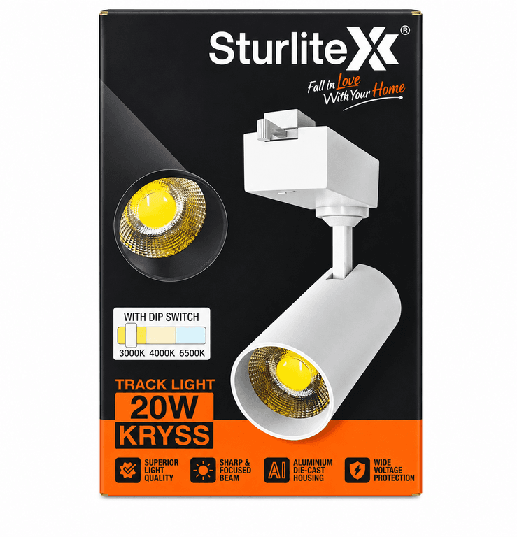 Sturlite KRYSS 20W Track Light with Dip Switch, LG-0377-20W - View 2