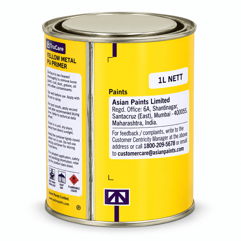 Asian Paints TruCare Yellow Metal Primer - View 2