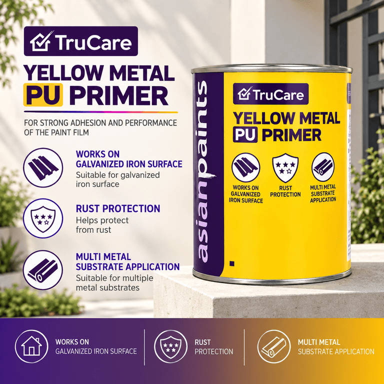 Asian Paints TruCare Yellow Metal Primer - View 3